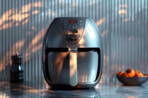 close up air fryer